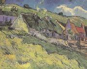 Thatched Cottages (nn04) Vincent Van Gogh